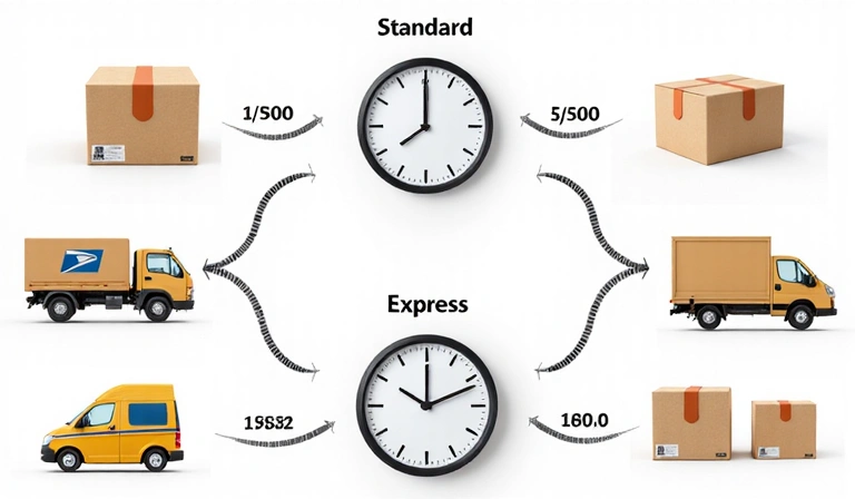 Szállítási dobozok és futár